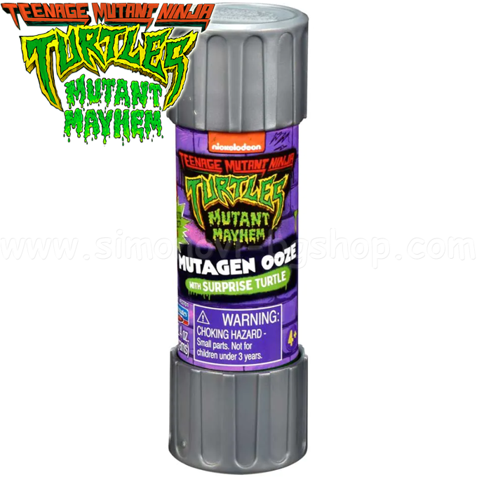 * Ninja Turtles Mini Turtle Mutagen Cylinder "Total Chaos" 83700