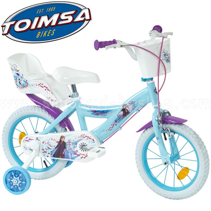 * 2023 Toimsa Children's Bike 14'' Disney Frozen II P24691W