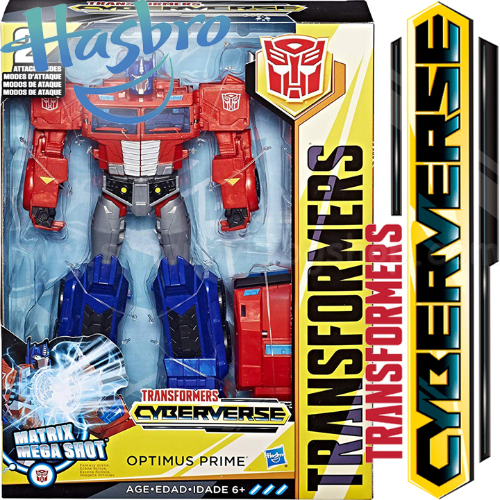 *Hasbro Transformers Cyberverse Ultimate Робот Optimus Prime E2067 *Hasbro Transformers Cyberverse Ultimate Робот Optimus Prime E2067