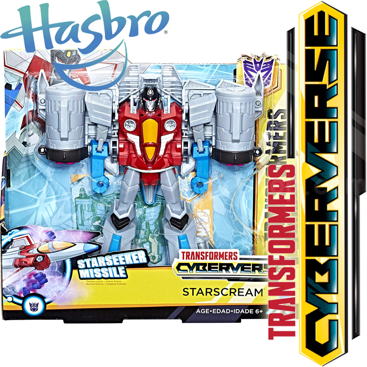 *Hasbro Transformers Cyberverse Ultra Робот трансформърс Starscream E1906 *Hasbro Transformers Cyberverse Ultra Робот трансформърс Starscream E1906