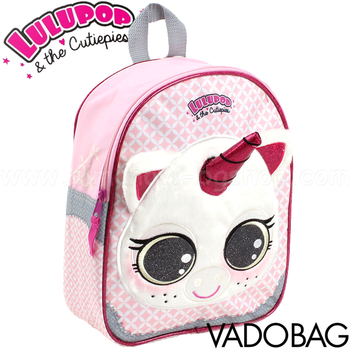 *Lulupop Раница за детска градина 3D Еднорог 120-9110 *Lulupop Раница за детска градина 3D Еднорог 120-9110