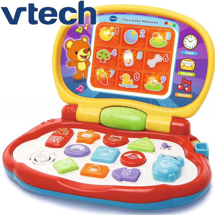 Vtech Бебешки музикален лаптоп 3417761912034 Vtech Бебешки музикален лаптоп 3417761912034