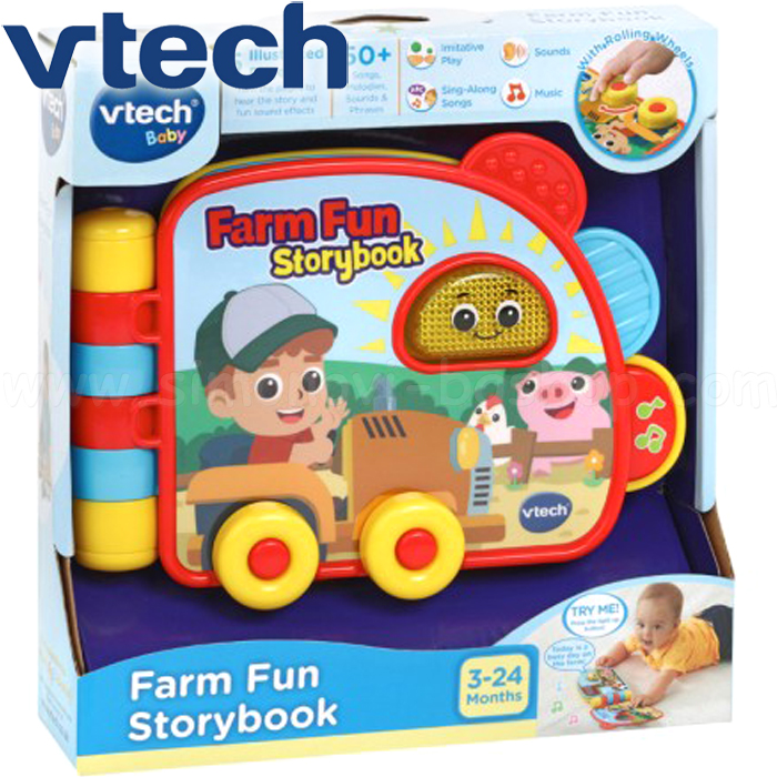 Vtech Книжка на колела ферма 3417765020636 Vtech Книжка на колела ферма 3417765020636