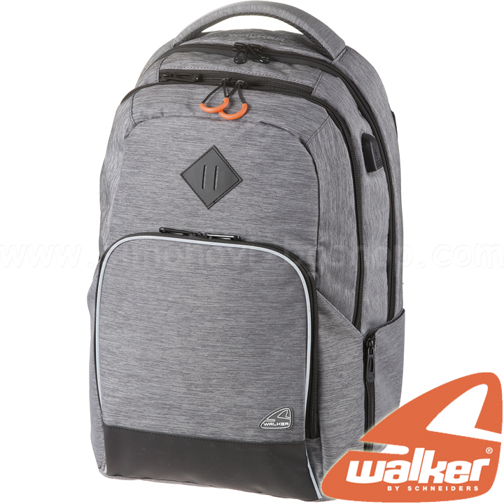 2022 Walker College by Schneiders Backpack BTS21 Wizard Gray 21878