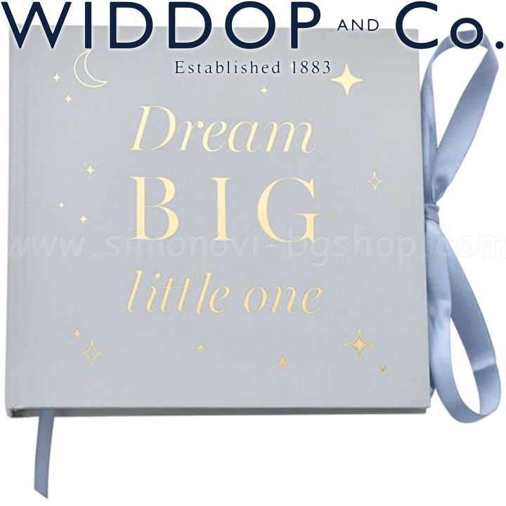 Widdop and Co. Bambino Dream Big Blue Photo Album BM202