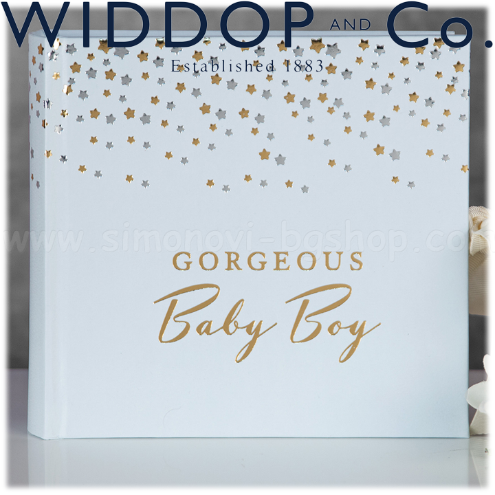 Widdop and Co. Bambino Little Star Албум за снимки Baby Boy CG515 Widdop and Co. Bambino Little Star Албум за снимки Baby Boy CG515