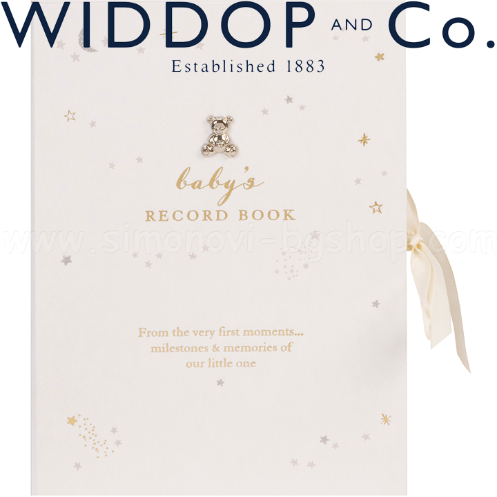 Widdop and Co. Bambino Little Star Бебешки дневник А4 CG1526 Widdop and Co. Bambino Little Star Бебешки дневник А4 CG1526