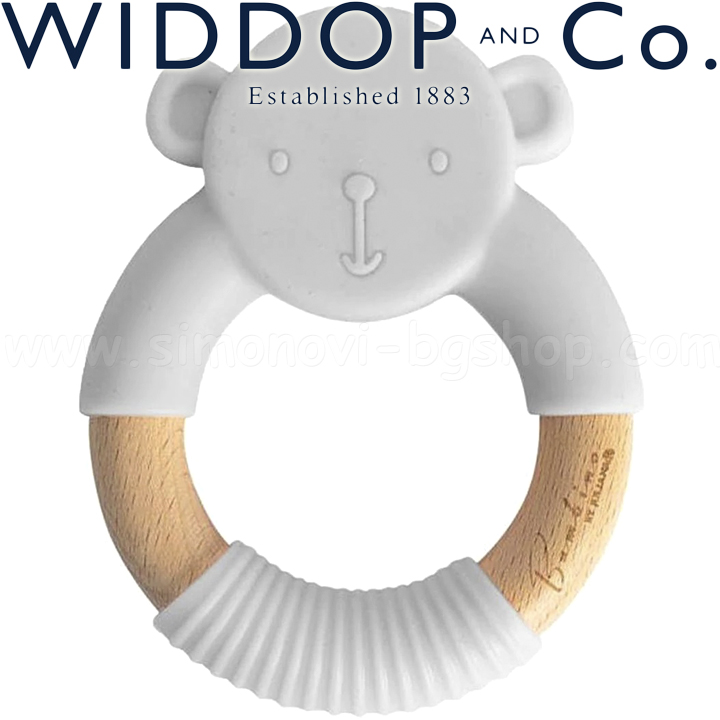 Widdop and Co. Bambino   Teddy 3m+ GreyCG1804G