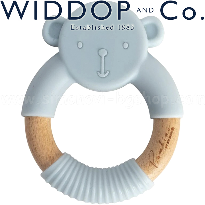 Widdop and Co. Bambino   Teddy 3m+ Blue CG1804B