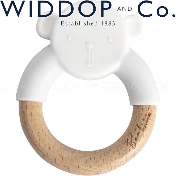 Widdop and Co. Bambino   Teddy 3m+ WhiteCG1804W