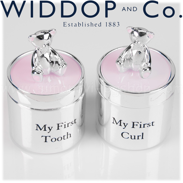 Widdop and Co. Bambino Folded toothed and locked boxes in pink CG532P