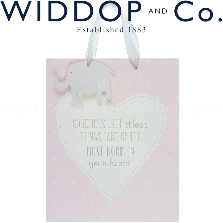 Widdop and Co. Petit Cheri Подаръчна чантичка голяма Little Things Pink GB112 Widdop and Co. Petit Cheri Подаръчна чантичка голяма Little Things Pink GB112