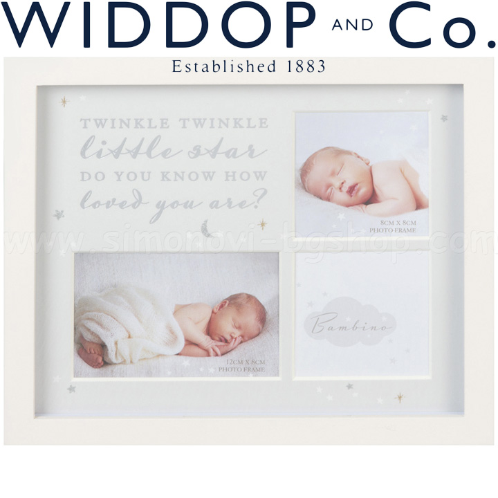 Widdop and Co. Bambino Picture Frame Twinkle Twinkle Little Star CG496