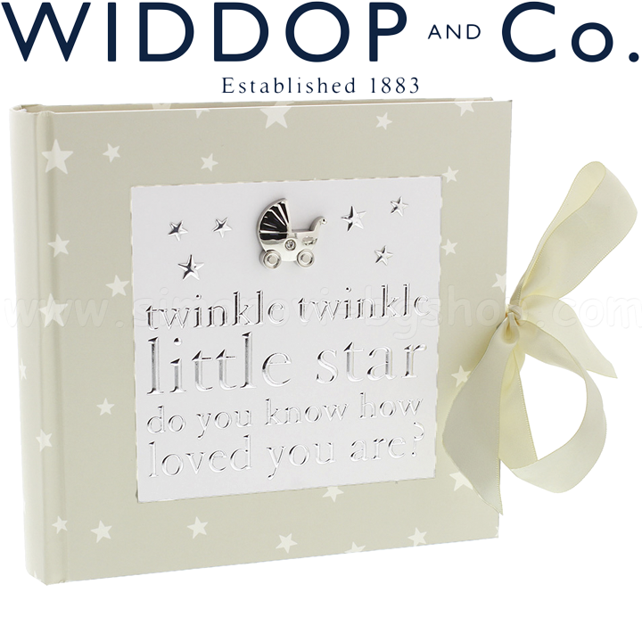 * 2017 Widdop and Co. Албум за снимки с посребрена декорация CG1060 * 2017 Widdop and Co. Албум за снимки с посребрена декорация CG1060