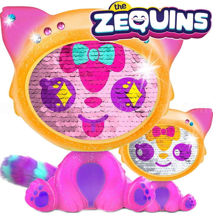 The Zequins Животинче с променящо се личице с пайети Glitzy Glam Mazy ZQ023D1 The Zequins Животинче с променящо се личице с пайети Glitzy Glam Mazy ZQ023D1