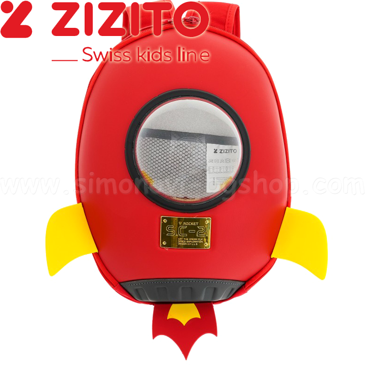 Zizito Kids Backpack Rocket ONL30002429