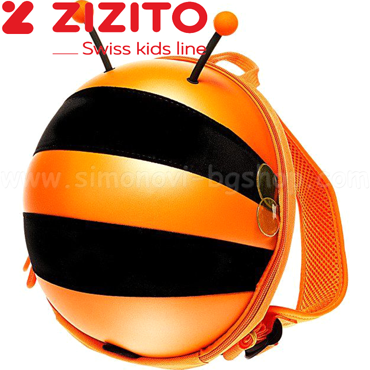 Rucsac pentru copii Zizito Bee Orange ONL30002408