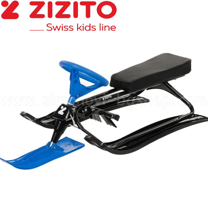 Zizito Sleigh with handlebar Storm Blue 3801016024229