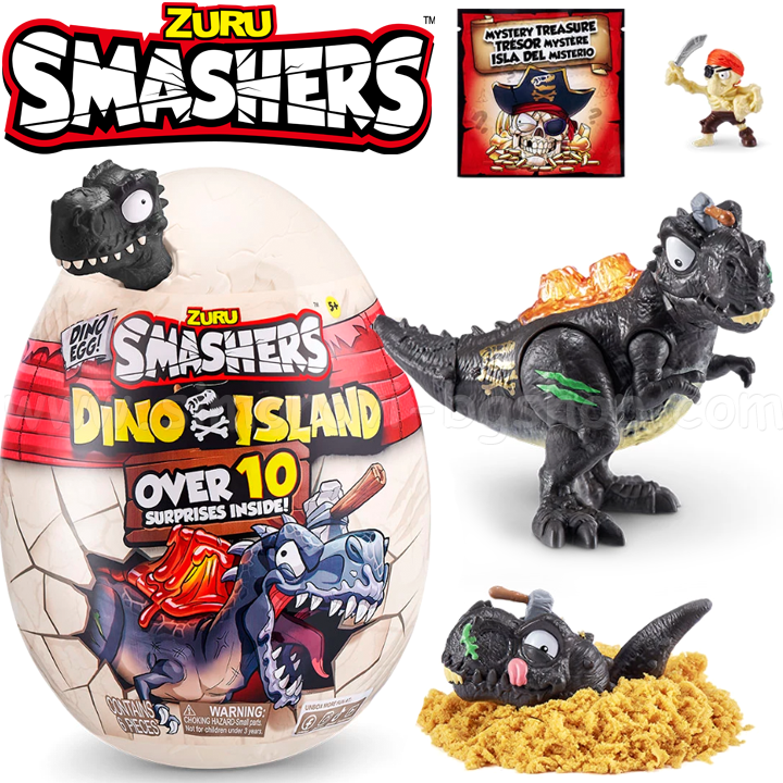 * Zuru Smashers Dino Island    Black7486