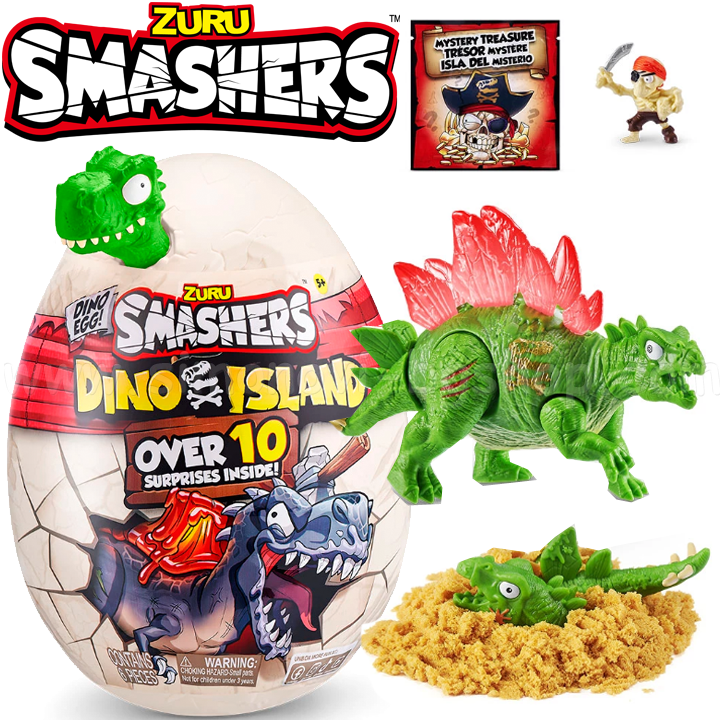 * Zuru Smashers Dino Island    Green7486