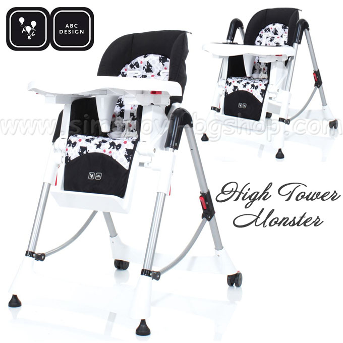 ABC Design High Chair High Tower Monster