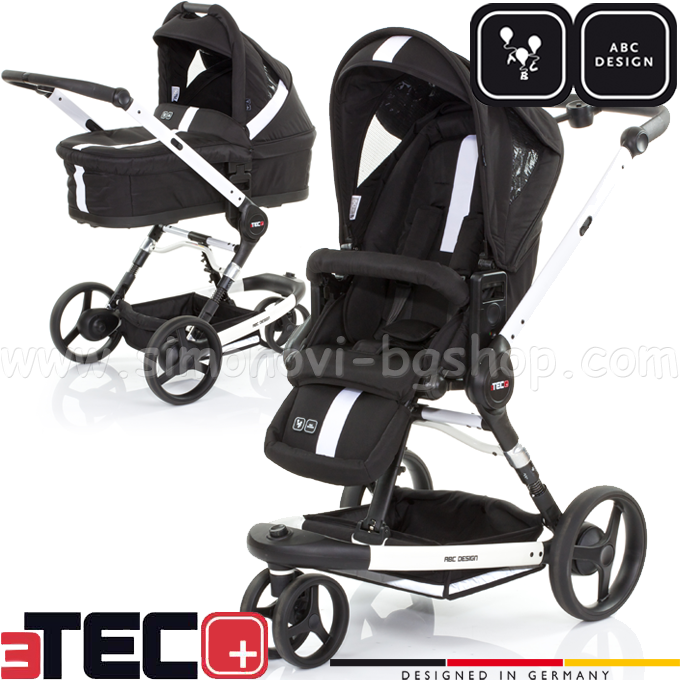 *2015 Abc Design - Детска количка 3-Tec Plus Phantom