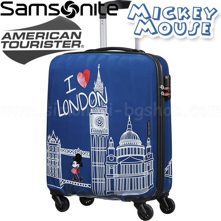 American Tourister Детски куфар Disney Legends 55см Mickey London 19C.61.019 American Tourister Детски куфар Disney Legends 55см Mickey London 19C.61.019