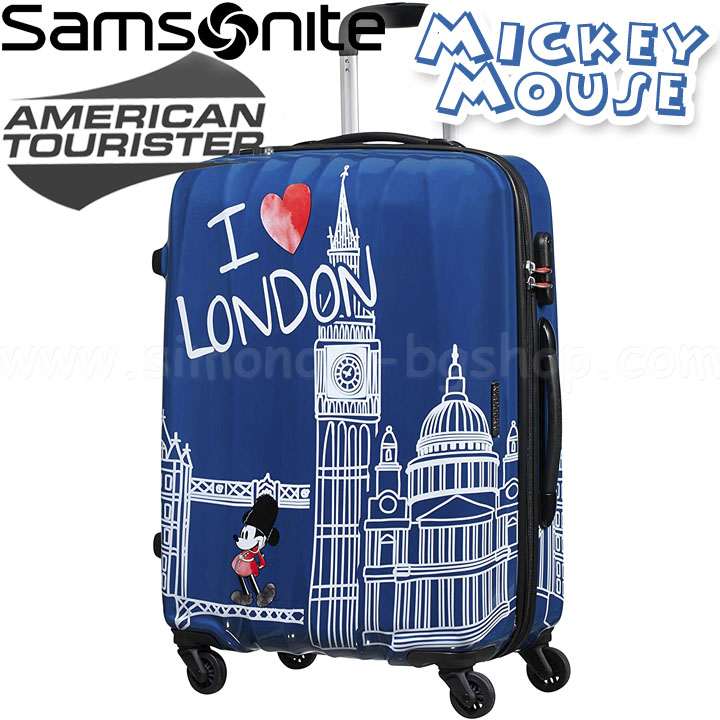 American Tourister Детски куфар Disney Legends 65см Mickey London 19C.61.007 American Tourister Детски куфар Disney Legends 65см Mickey London 19C.61.007