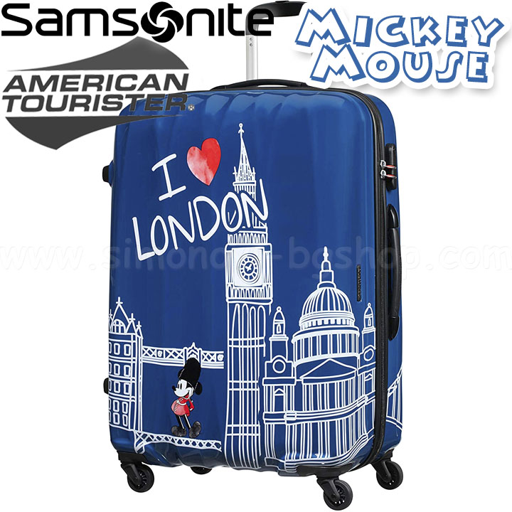 American Tourister Детски куфар Disney Legends 75см Mickey London 19C.61.008 American Tourister Детски куфар Disney Legends 75см Mickey London 19C.61.008