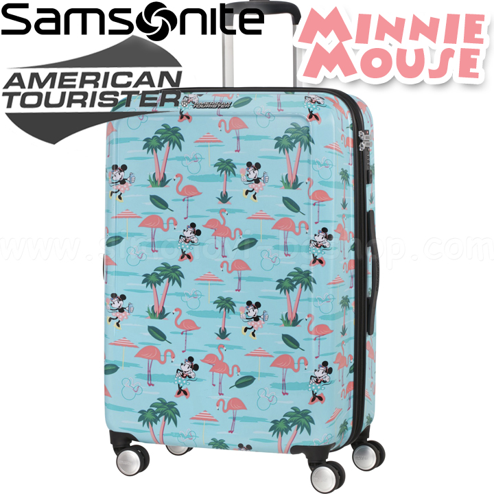 American Tourister Куфар Funlight Disney 67см Minnie Miami Beach 48C.21.002 American Tourister Куфар Funlight Disney 67см Minnie Miami Beach 48C.21.002