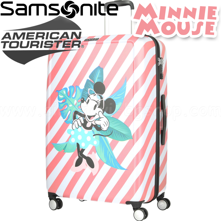 American Tourister Куфар Funlight Disney 77см Minnie Miami Holiday 48C.15.003 American Tourister Куфар Funlight Disney 77см Minnie Miami Holiday 48C.15.003