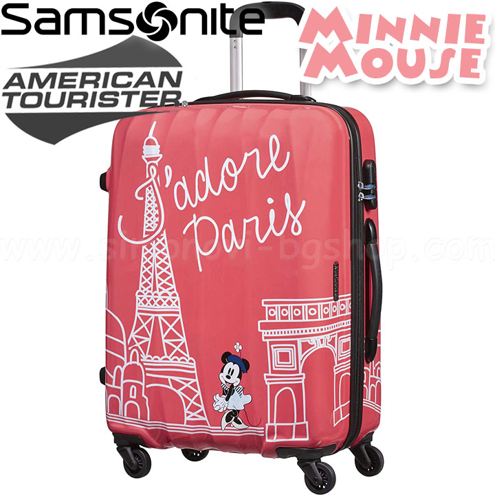 American Tourister Детски куфар Disney Legends 65см Minnie Paris 19C.90.007 American Tourister Детски куфар Disney Legends 65см Minnie Paris 19C.90.007