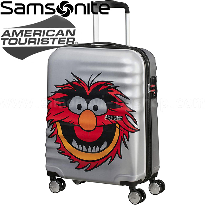 American Tourister Спинер на 4 колела 55см Wavebreaker Muppets Animal Sparkle American Tourister Спинер на 4 колела 55см Wavebreaker Muppets Animal Sparkle