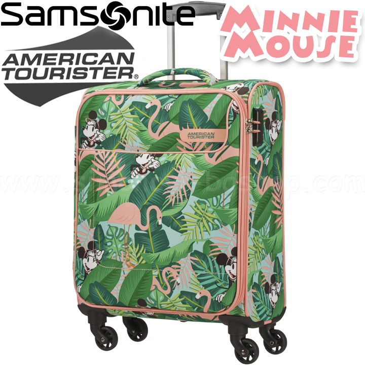 American Tourister Куфар Funshine Disney 55см Minnie Miami Palms 49C.04.002 American Tourister Куфар Funshine Disney 55см Minnie Miami Palms 49C.04.002