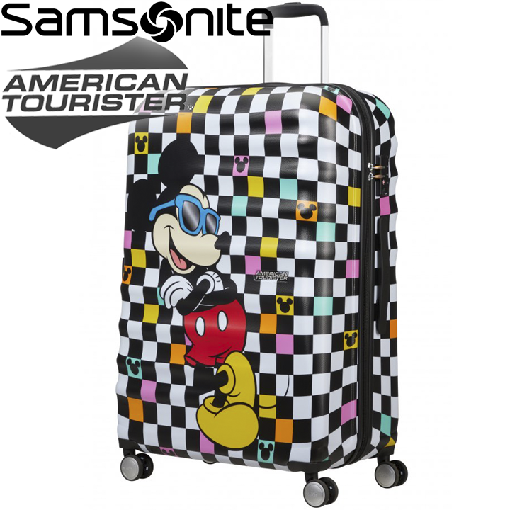 Samsonite Disney Wavebreaker   77 . Mickey Check American Tourister