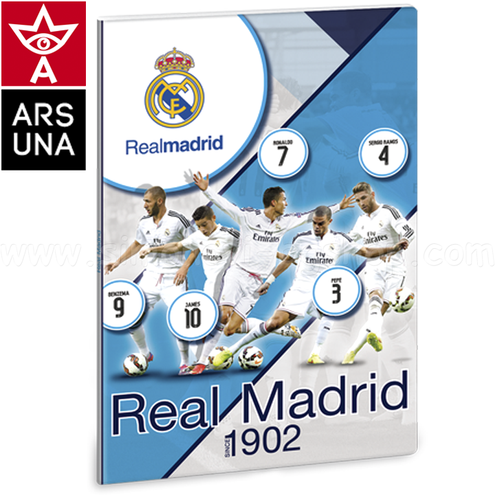 Real Madrid  4 40.   93117074 Ars Una