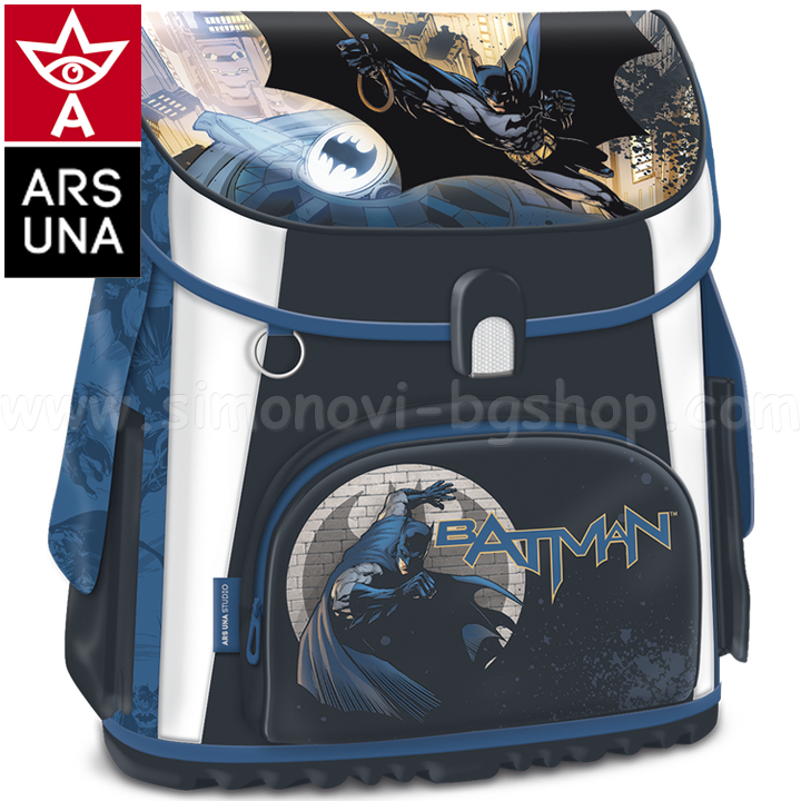 Batman Compact School Backpack 94498523 Ars Una Batman Compact School Backpack 94498523 Ars Una