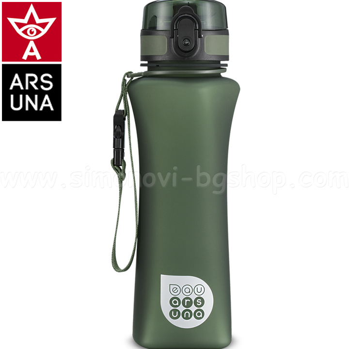 Ars Una Бутилка за вода 500мл МАТ Green 95105604 Ars Una Бутилка за вода 500мл МАТ Green 95105604