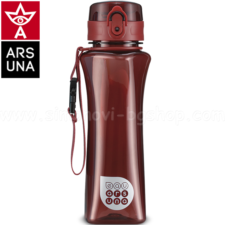 Ars Una Бутилка за вода 500мл Red 95015613 Ars Una Бутилка за вода 500мл Red 95015613