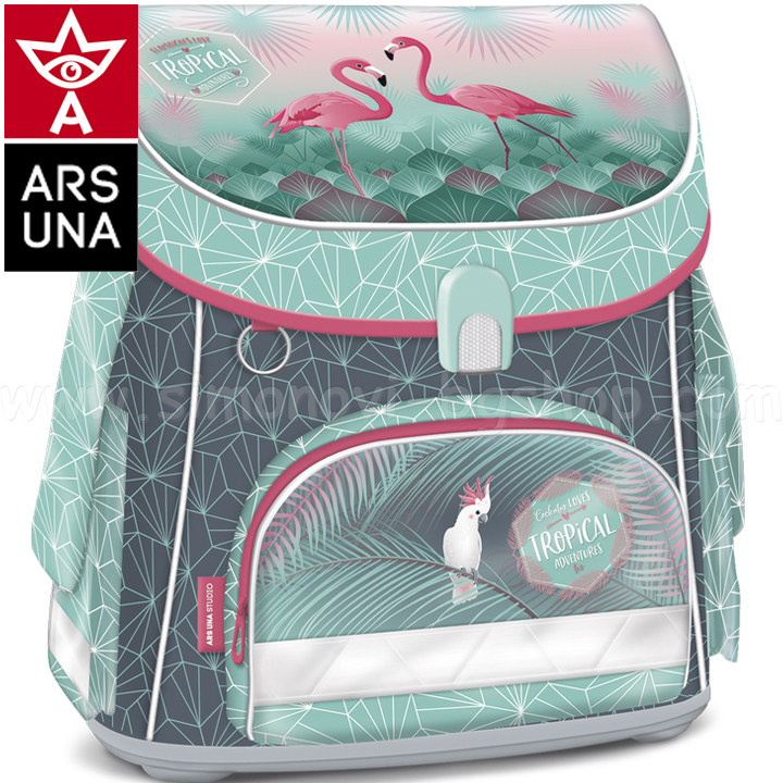 2019 Compact Pink Flamingo Ученическа раница 94498684 Ars Una 2019 Compact Pink Flamingo Ученическа раница 94498684 Ars Una