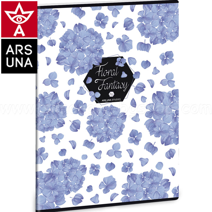 Floral Hortensia Тетрадка А4 93119412 Ars Una Floral Hortensia Тетрадка А4 93119412 Ars Una