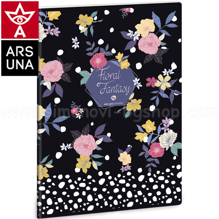 Floral Prism Leaf Тетрадка А4 93119382 Ars Una Floral Prism Leaf Тетрадка А4 93119382 Ars Una