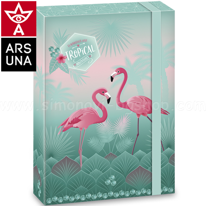 Pink Flamingo Box A4 90858680 Ars Una