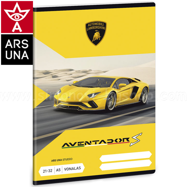 Lamborghini Тетрадка А5 93628358 Ars Una Lamborghini Тетрадка А5 93628358 Ars Una