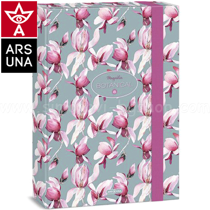 2023 Rosy Magnolia Folder elastic A4 Ars Una 50852529