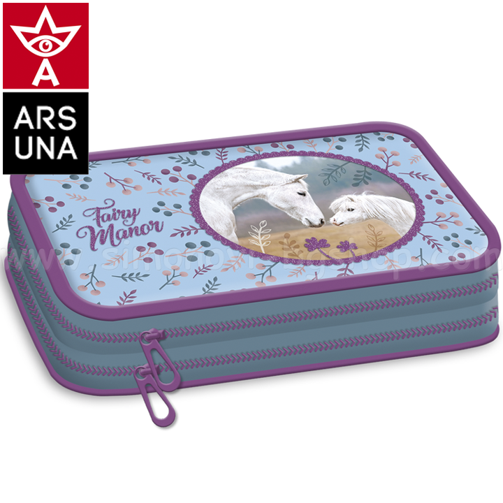 Fairy Manor Празен несесер с два ципа 95038513 Ars Una Fairy Manor Празен несесер с два ципа 95038513 Ars Una