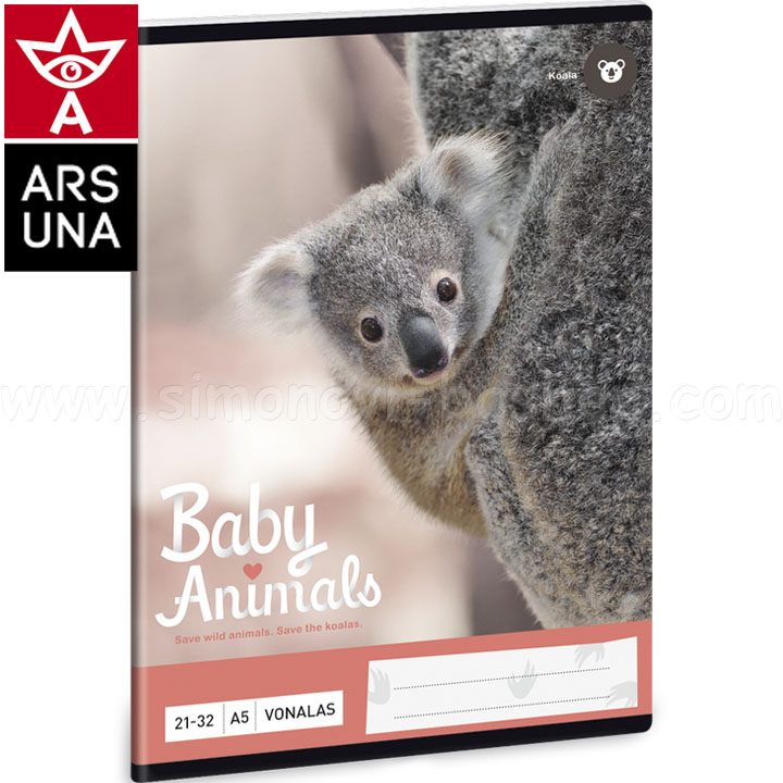 Animals Koala Тетрадка А5 93628228 Ars Una Animals Koala Тетрадка А5 93628228 Ars Una