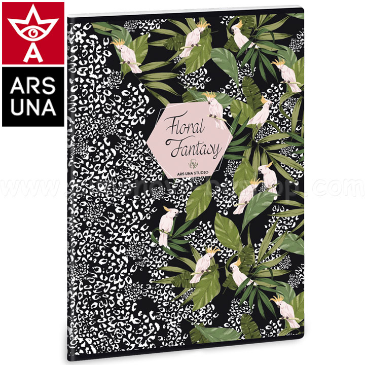 Floral Kakadu Тетрадка А4 93119467 Ars Una Floral Kakadu Тетрадка А4 93119467 Ars Una