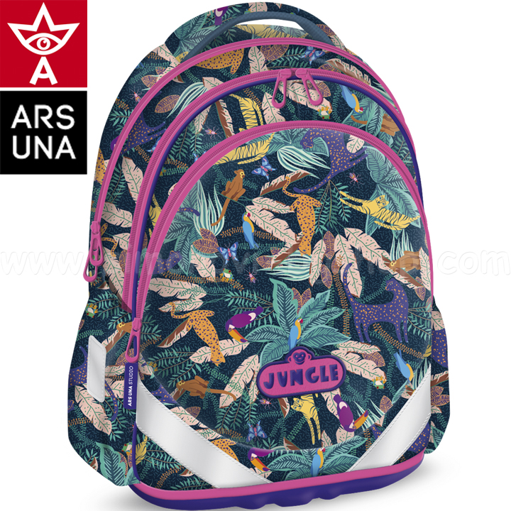 Jungle Anatomy M Ученическа раница 54560628 Ars Una Jungle Anatomy M Ученическа раница 54560628 Ars Una