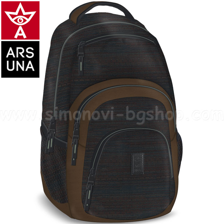 AUtonomy 2 Ученическа раница Metropolis Brown 94859041 Ars Una AUtonomy 2 Ученическа раница Metropolis Brown 94859041 Ars Una